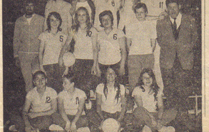 Equipe Cadette Junior saison 1972-1973 (M Joly Président et M Gibault Entraineur)